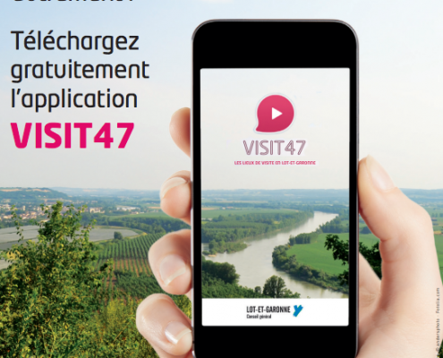 Application mobile pour découvrir le patrimoine du Lot-et-Garonne
